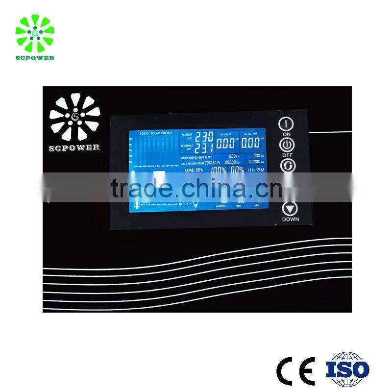 Roof Mounted Home Usage Dual Conversion DC AC Power PV Inverter For Solar Energy Systems