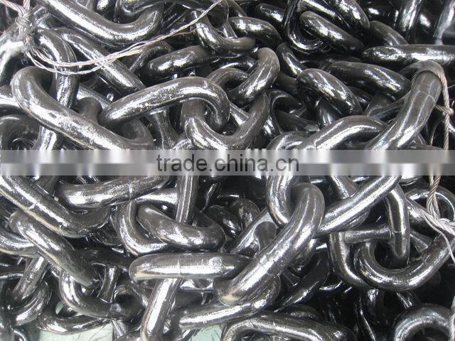 black painted marine anchor chain with CCS certificate