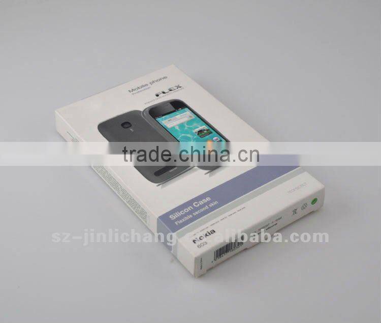 printed clear window for paper packaging box