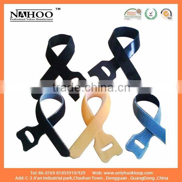 Back to back hook loop, nylon back to back hook loop tape, fashion designed back to back hook loop