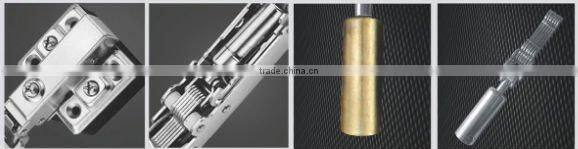 Clip-on self closing hinges for cabinet glass door (N-215B)