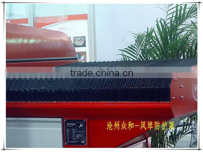 CNC machine bellow shield China manufacturers