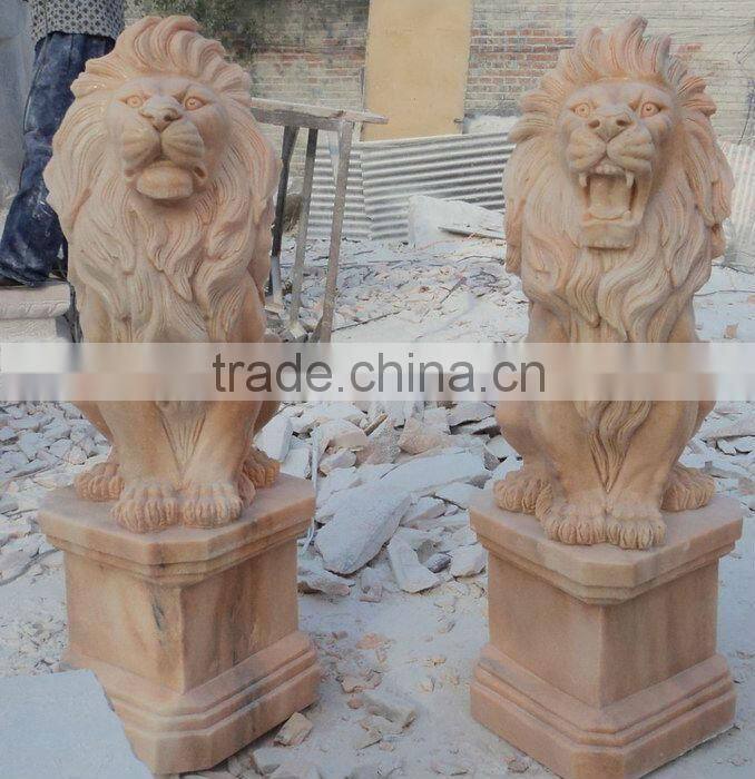 Lion Marble Sculpture