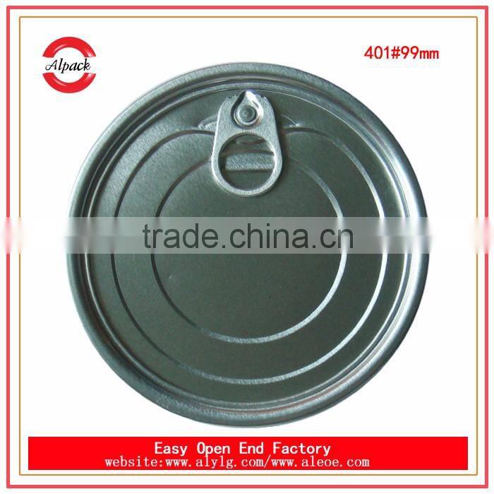 Hot sale 401#99mm easy open lid for tea cans packaging