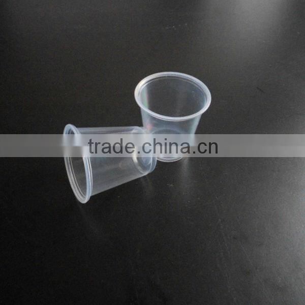 Transparent PP Plastic 2.5 OZ Tasting Cup