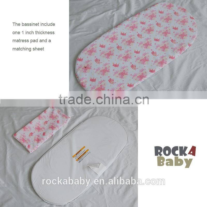 Rock a Baby Baby Cradle Baby Bassinet with rocker