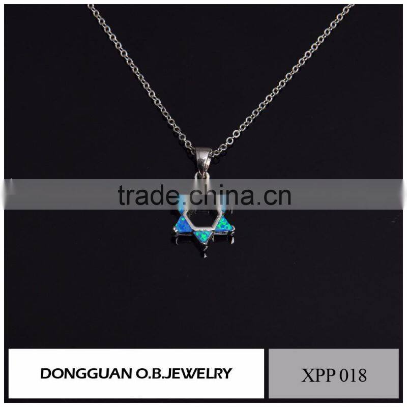 Bling bling 925 Silver charmful star pendant neckalce