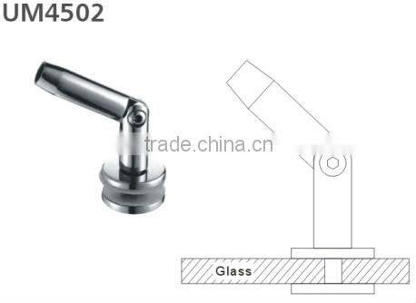 UM4502 High quality Stainless steel 304 Glass wall flexible connector
