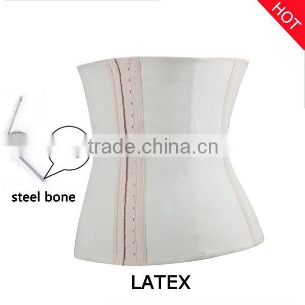 Lastest design underbust waist training corsets sexy plus size latex waist corsets practical corsets for women wholesale
