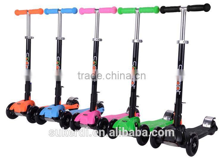 we are the only origial factory patented four wheel foldable kids scooter hunter