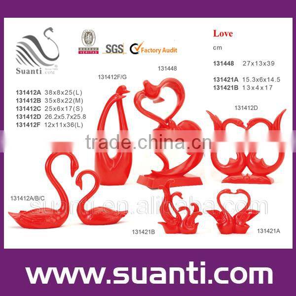 china dream red wedding gift /polyresin decorations