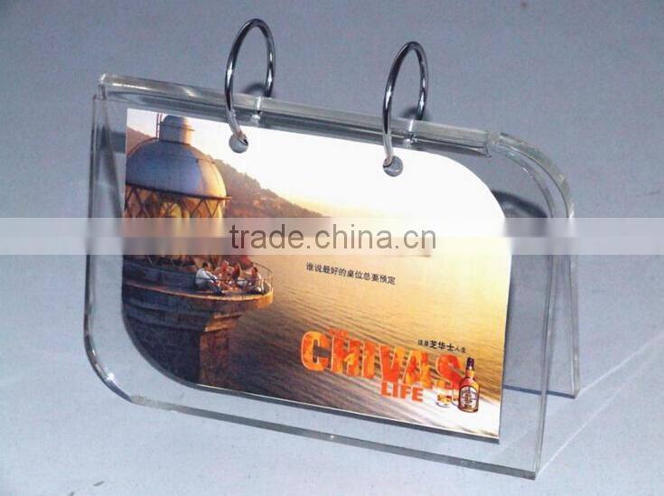 plastic photo frame 4x6 5x7 6x8 8x10 standing desk calendar