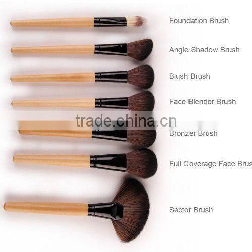 24Pcs Professional Set Brush Cosmetic Kit Case Black For Bobbi Brown Makeup