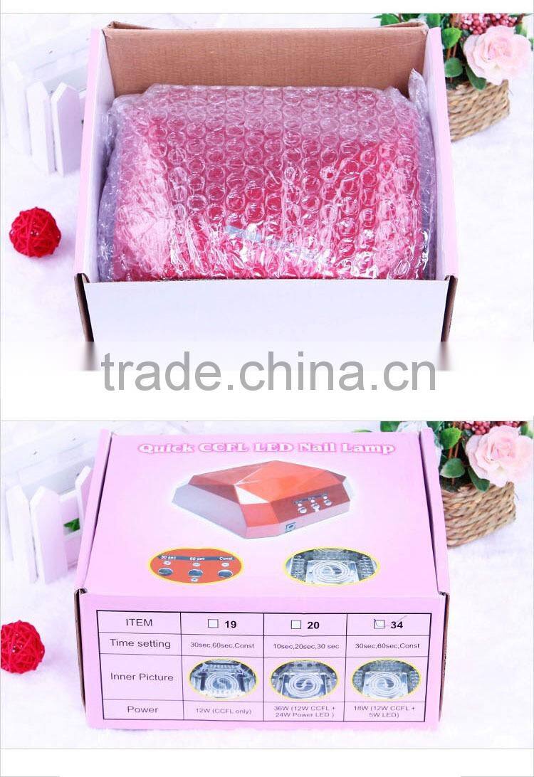 good quality and best price 36w led nail lamps