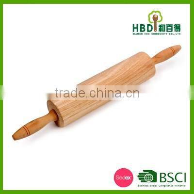 Xiamen HBD-Low price bamboo wooden rolling pin with FDA/LFGB certification