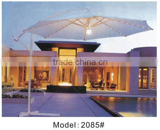 LED Light umbrella solar light umbrella outdoor umbrella patio umbrella