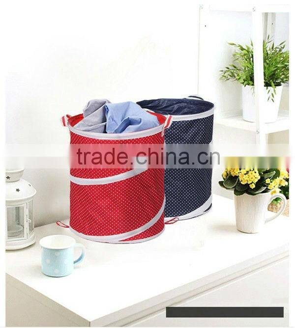 Popular and easy placement moveable laundry basket
