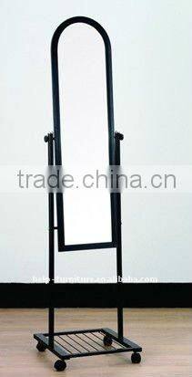 Black frame Standing Mirror