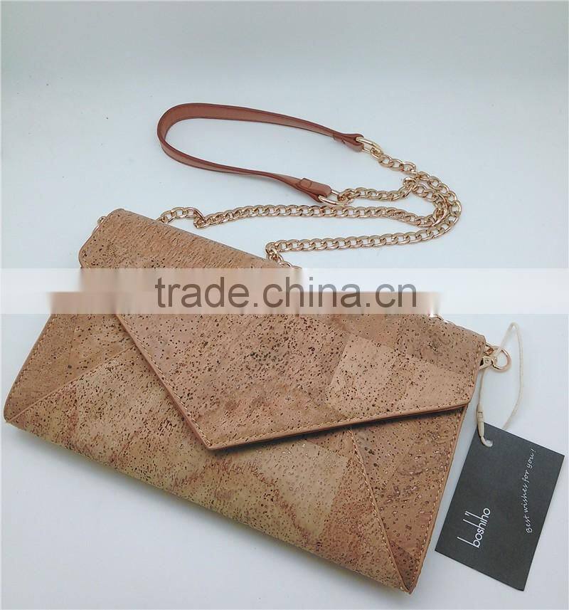 Natural cork purses handbags,party clutch bags,party bags clutch