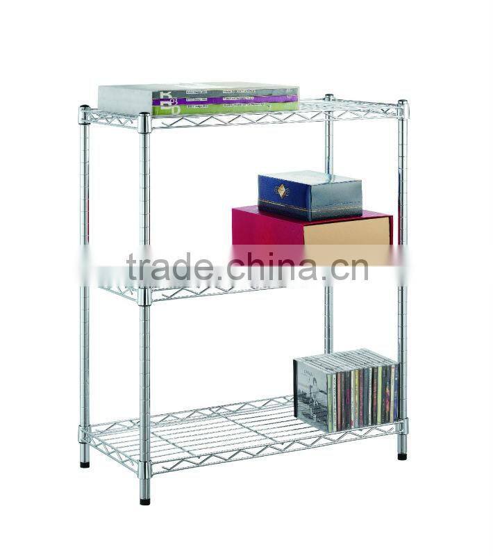 Chrome plate 3 Tier Storage Wire Rack