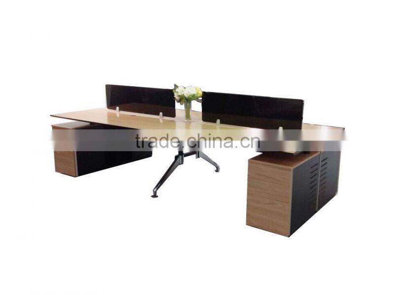 High Quality and Practical Design 4 Seater Office Workstation Office Table