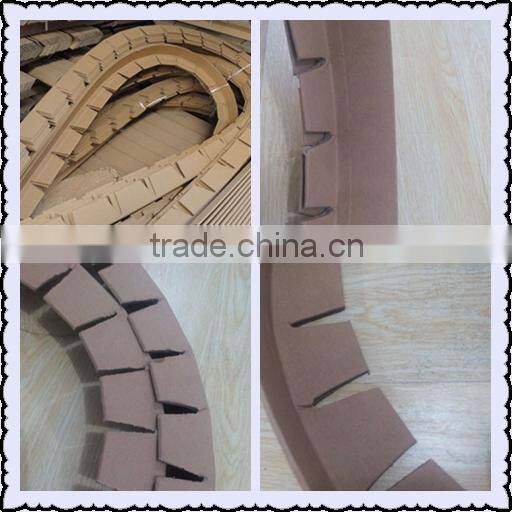 Paper materialRound -style corner angle for steel roll protector