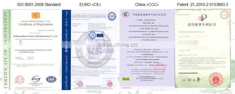 Farmtrac brand tractors HX454 554 604 tractors 4WD with CE certification