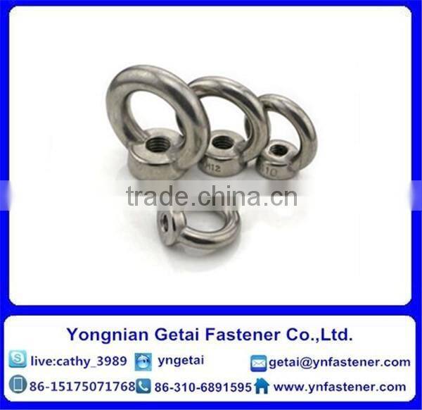 China Galvanized Carbon Steel Lifting eye nuts