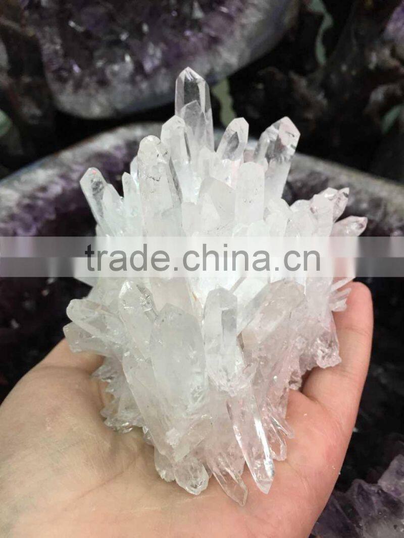 White cluster for decoration or business gift naturally