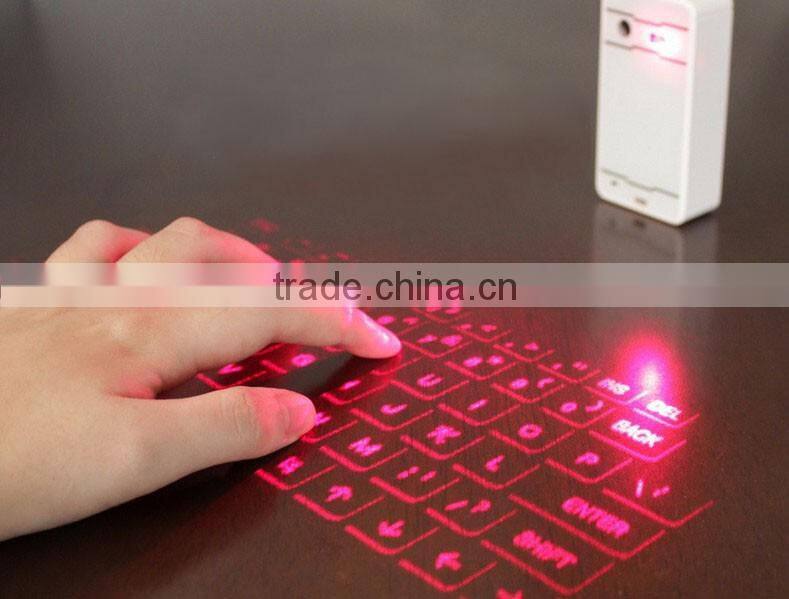 Wholesale Mini Wireless Laser Projection Virtual Laser Keyboard