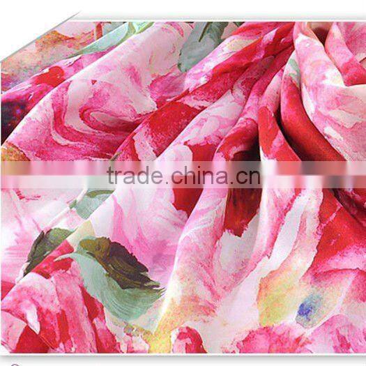 flower,printed,Printed Pattern and Medium Style of Length 100% silk scarf
