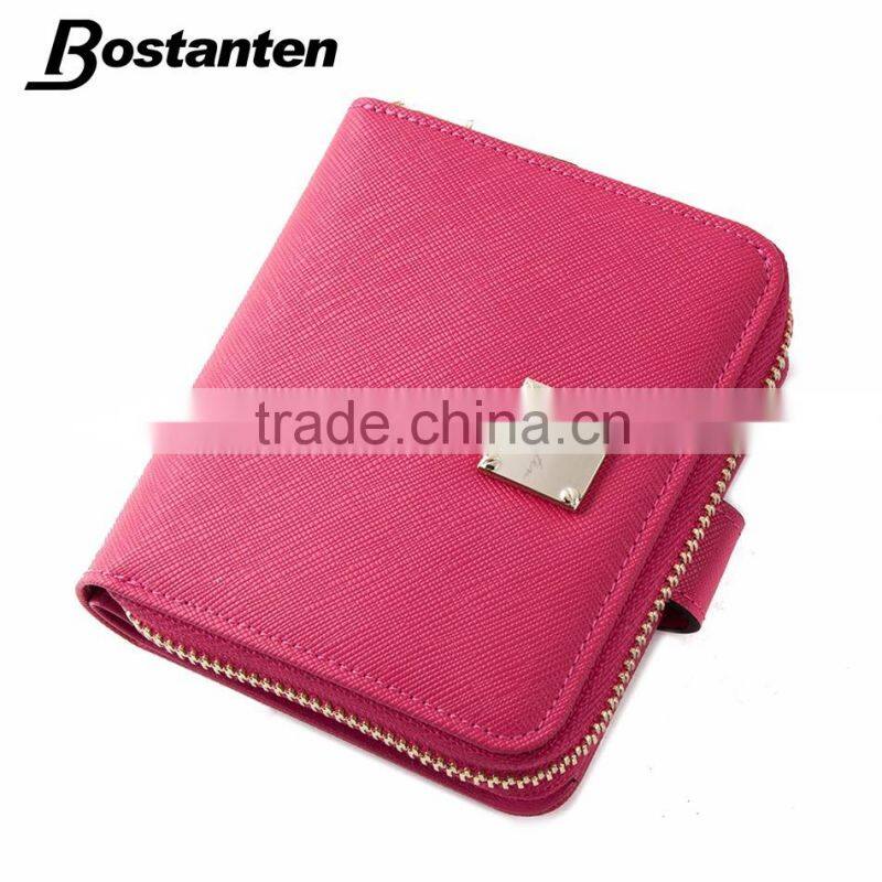 fashion and elegant ladies wallets and purses small size leather