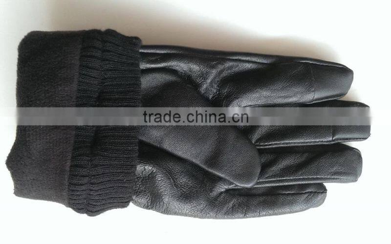 lamb leather gloves magic touch screen gloves touch gloves
