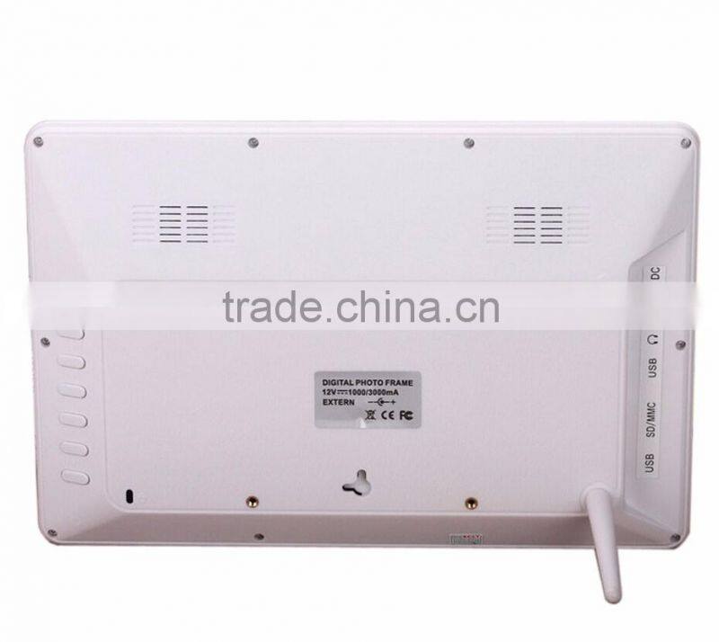 Cheap price 12 inch internal battery digital photo/foto/image frame for promotion