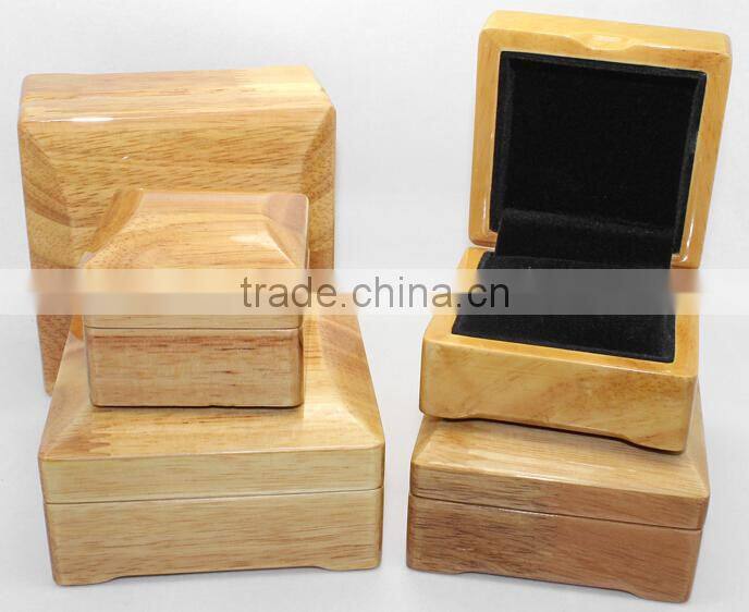 High quality Oak jewelry box bracelet cheap wood jewelry boxes ring case