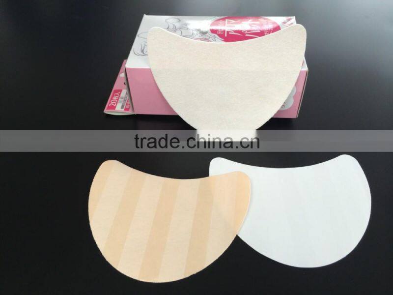 armpit liner absorbing axilla sweat pad OEM CE FDA factory manufacturer