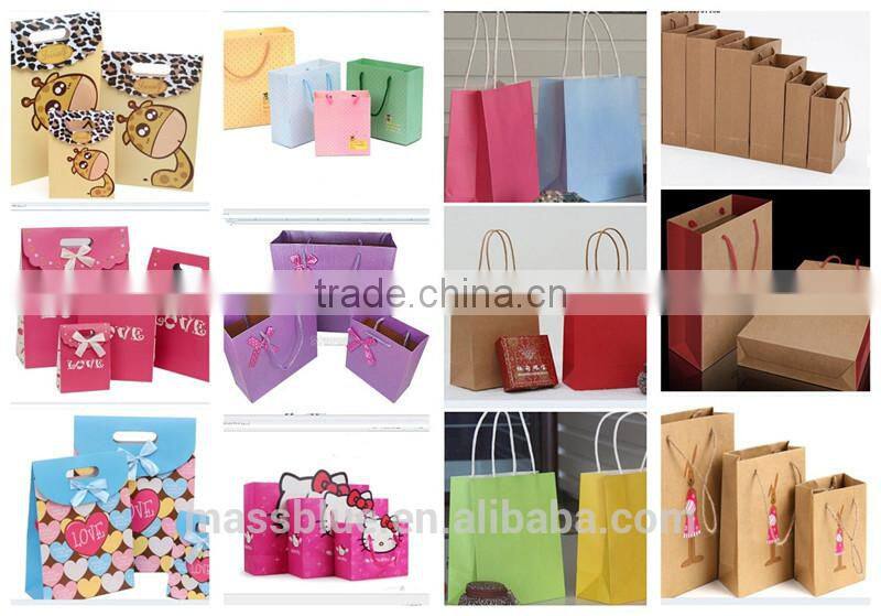 2014 custom shopping paper bag , gift paper bag , kraft & brown paper bag