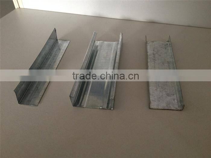 High qulity! double furring channels /carrying channel//wall angle with low price in Philippines