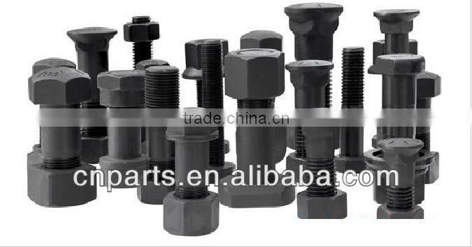 12.9 grade Bulldozer undercarriage parts sprocket Segment Bolt & Nut