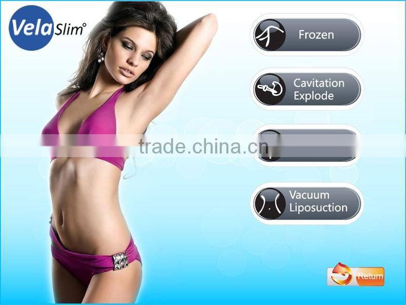 Crazy Slime Ultrasonic Cavitacion Tripolar RF Body Shape Slimming Beauty Machine