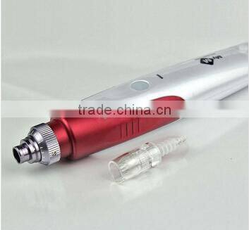 Fashionable and Advanced Electric derma roller,efficiency auto derma meso roller with 12 needles -EL011