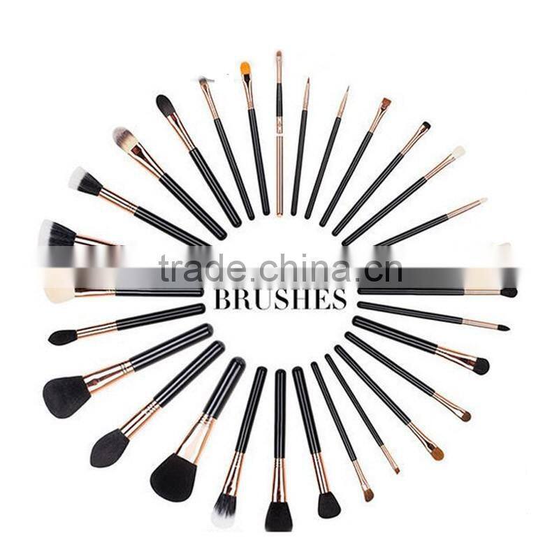 Rose gold makeup brush set 29pcs Utmost Soft Natural Hair Professional Makeup Brush
