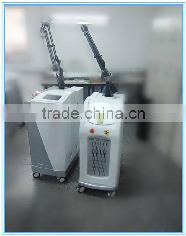 2016 new technolgoy q switch nd yag laser tattoo removal Machine with 7-joint Articulated arms