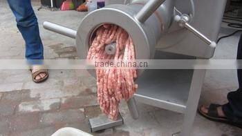 FK-332 Automatic Grinder Type Meat Fish Mincer Paste Making Mincing Machine with table size