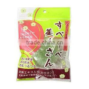 SUBESUBE BIJIN Green Tea Extracct Konnyaku Face Sponge Natural Face Wash