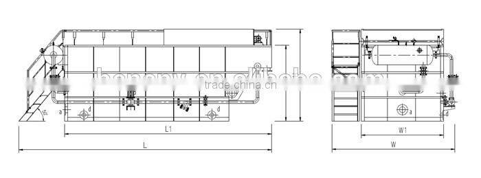 WWTP System Equipment Scraper for Food Processing Waste water Treatment Sedimentation Dissolved Air Flotation (DAF)