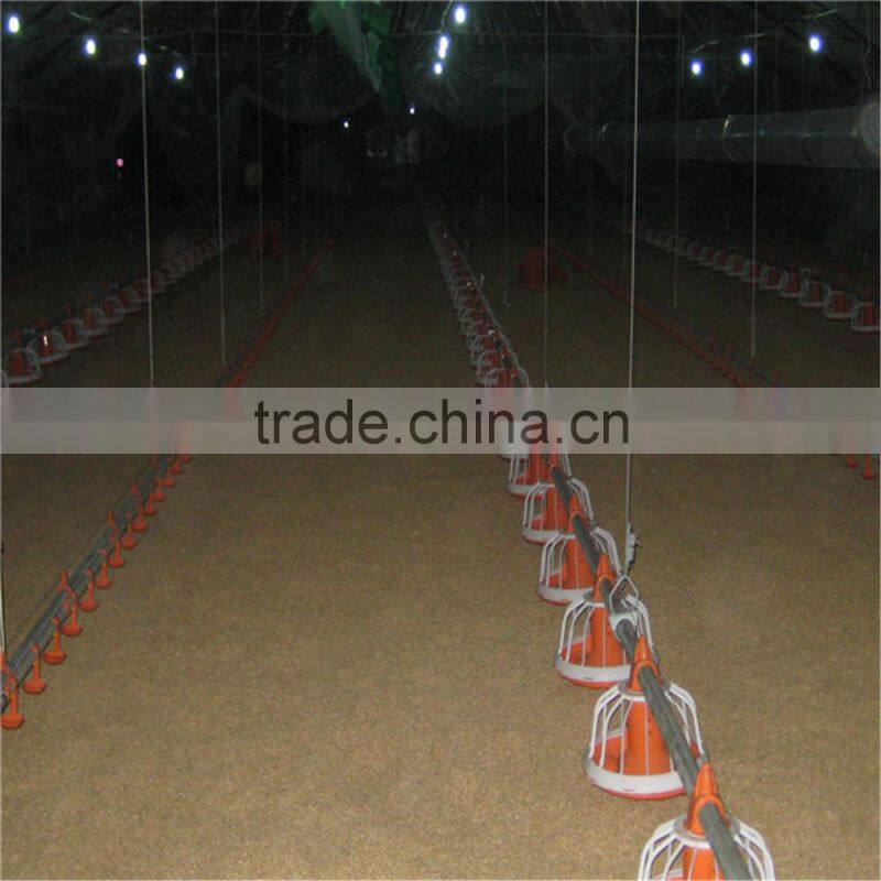 Poultry Farm Design Layout Automatic Broiler Feeding System Agricultural Equipment for Chicken House/Shed/Coop/Hangar/Barn