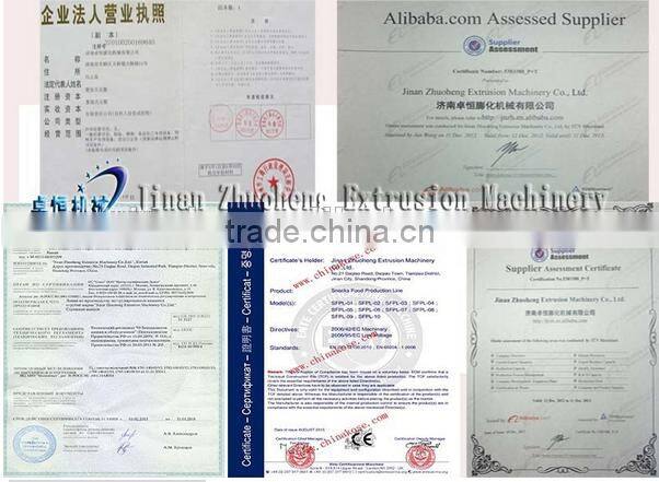 Sweet chocolate core filling snack food making machine