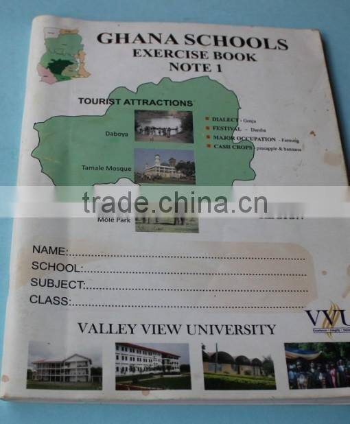 high quality soft cover exercise book