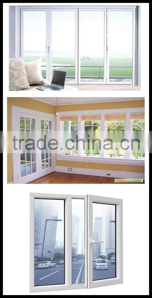 high quality cheap American style pvc profile window door price